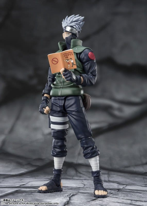 Naruto S.H.Figuarts Action Figure Kakashi Hatake -The famed Sharingan Hero- 16 cm 2