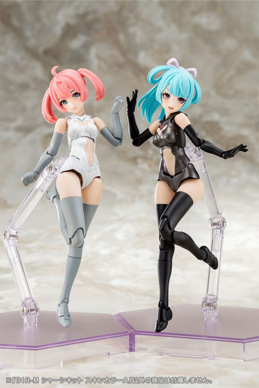 Megami Device Model Kit Accesoory Set B1R-M Chassis Kit Skin Color A (Reproduction) 14 cm 11