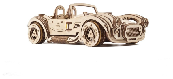 Ugears 3D Wooden Puzzle Drift Cobra Racing Car 4
