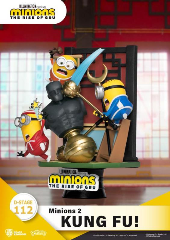 Minions 2: Kung Fu! 15 cm D-Stage PVC Diorama - Beast Kingdom Toys