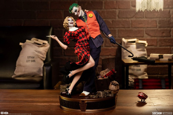 DC Comics Mythos Statue 1/5 The Joker and Harley Quinn: Lawless Love 41 cm 1