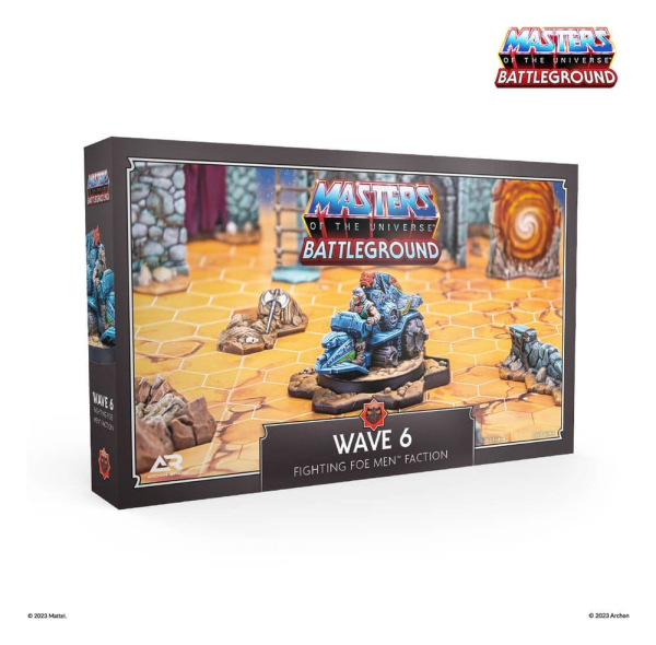 Masters of the Universe: Battleground Miniatures Game Wave 6: Fighting Foe Men Faction *Spanish Vers