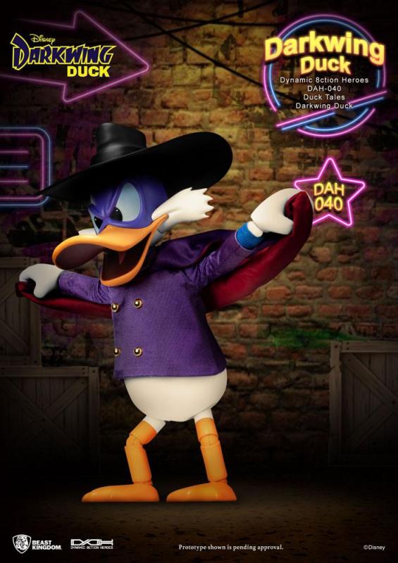 Disney: Darkwing Duck 1/9 Action Figure - Beast Kingdom Toys