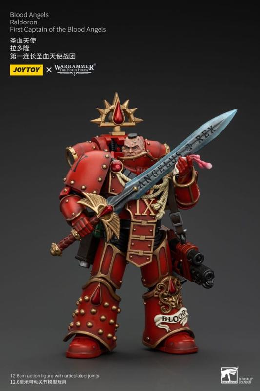 Warhammer The Horus Heresy Action Figure 1/18 Blood Angels Raldoron First Captain of the Blood Angel