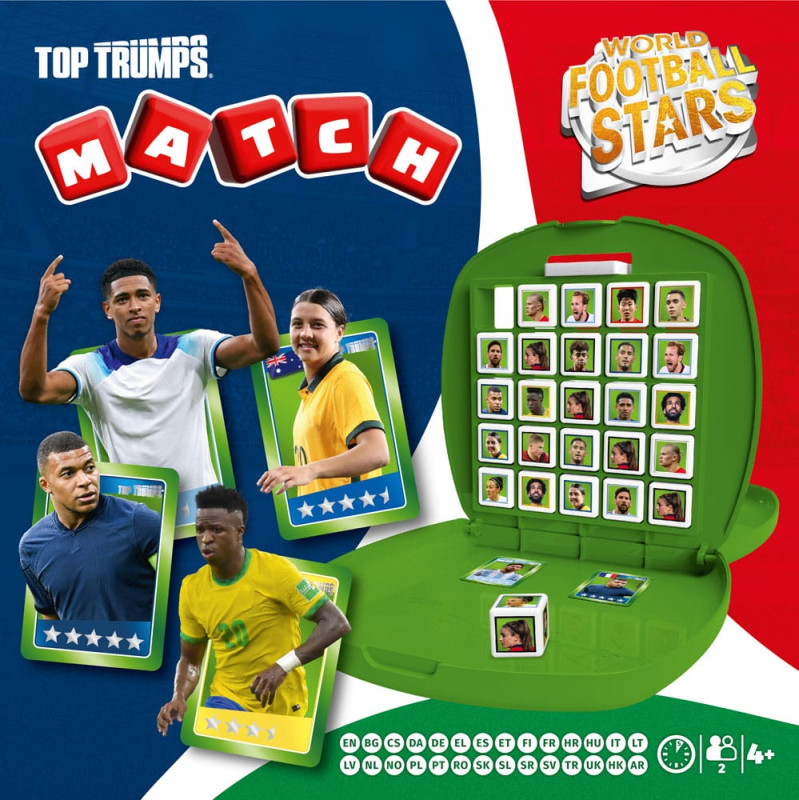 World football stars Top Trumps Match - The Crazy Cube Game Green Version 7
