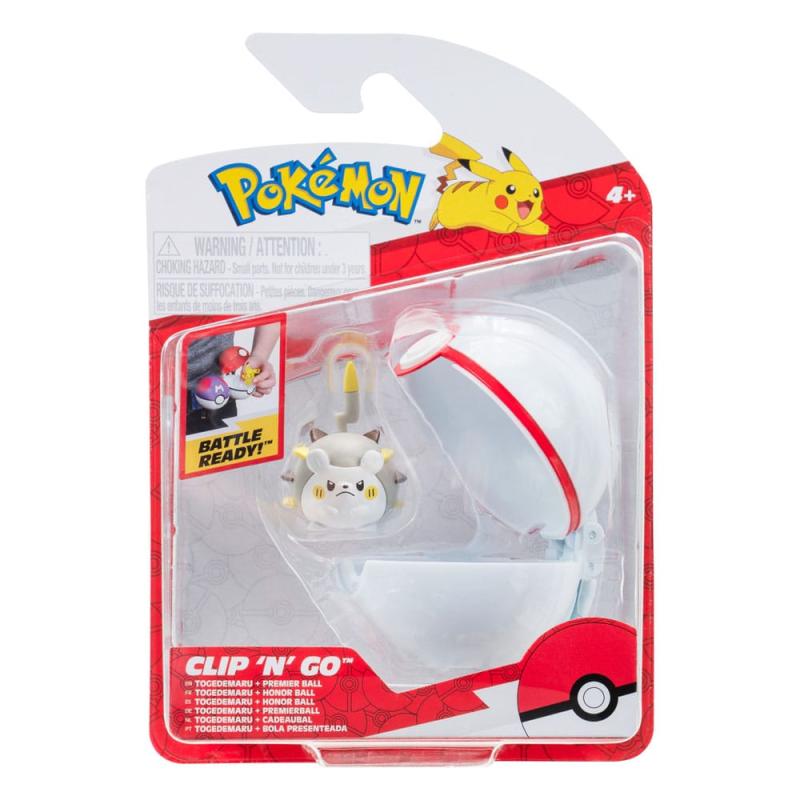 Pokémon Clip'n'Go Poké Balls Togedemaru & Premier Ball