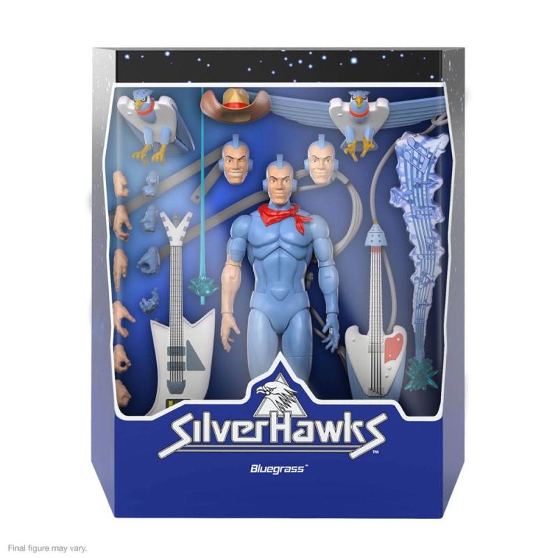 SilverHawks Ultimates Action Figure Bluegrass 18 cm