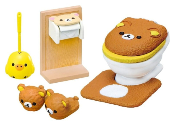 Rilakkuma Mini Figures Washroom Blind Box Display (6) 3
