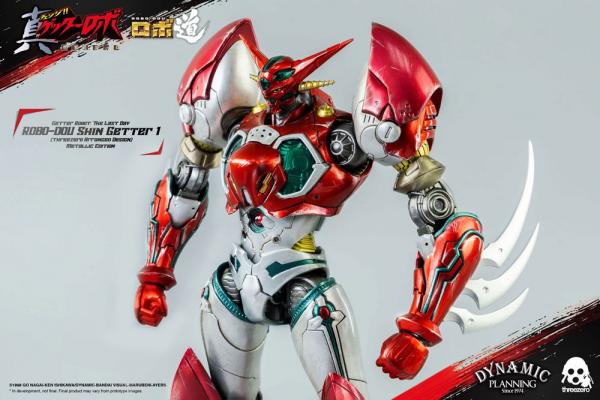 Getter Robot: The Last Day Robo-Dou Shin Getter 1 Metallic - Figure 23 cm - ThreeZero