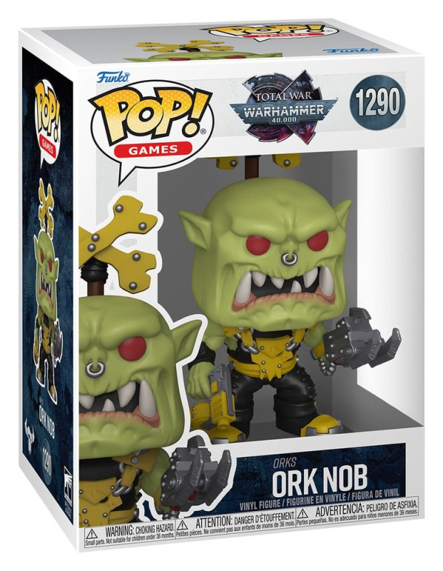 Warhammer 40,000 POP! Games Vinyl Figure Ork Nob 9 cm 1