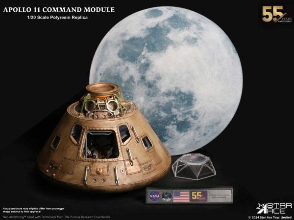 Apollo 11 Replica 1/20 Command Module (DX) 20 cm 10