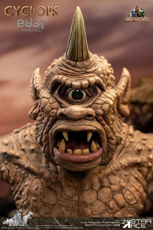 The 7th Voyage of Sinbad Bust Ray Harryhausens Cyclops 50 cm 2