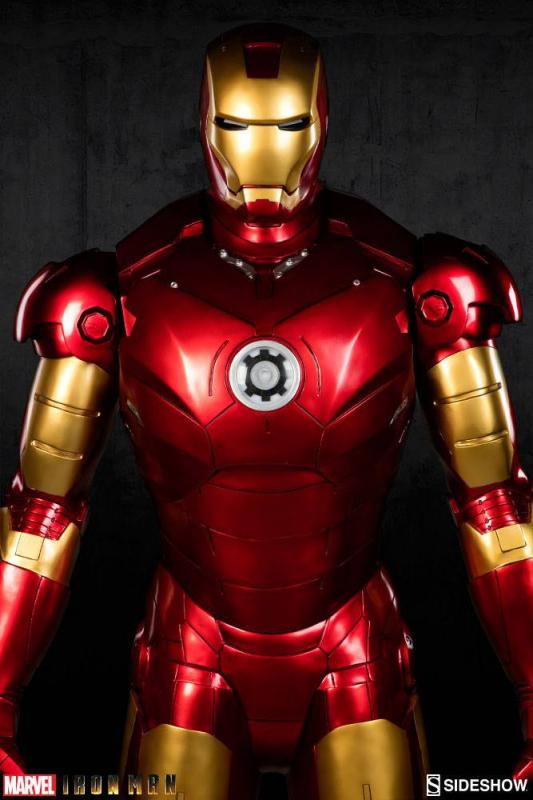 Iron Man: Iron Man Mark III - Statue Life-Size 210 cm - Sideshow