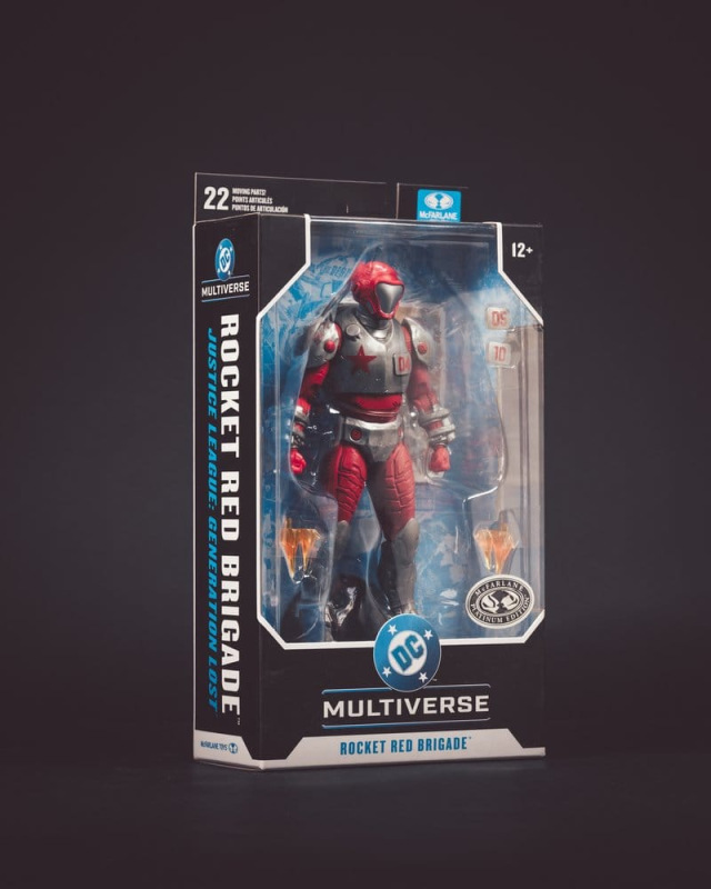Justice League: Generation Lost DC Multiverse Action Figure Rocket Red Brigade (Chase) 18 cm 2