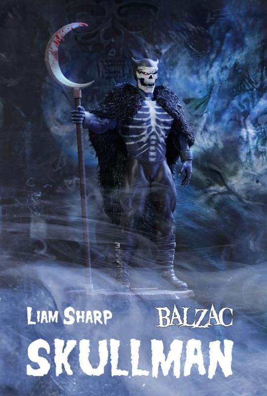 Balzac/Liam Sharp Resin Statue 1/12 Barbarian Skullman 17 cm