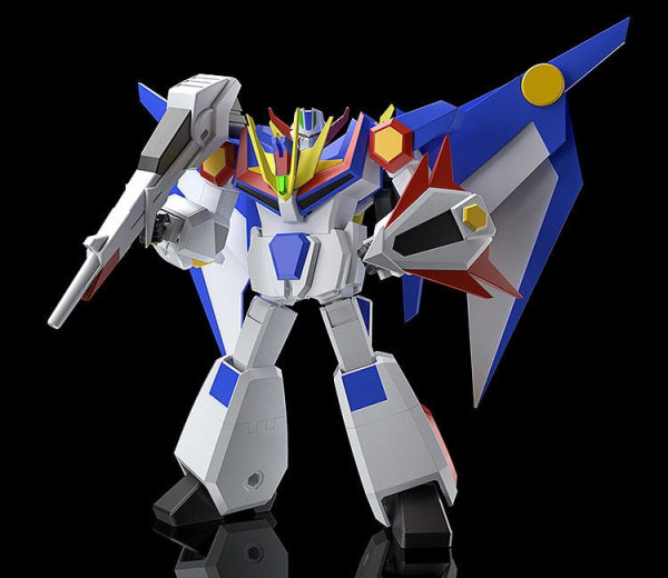 Absolutely Invincible Raijin-Oh Moderoid Plastic Model Kit Bakuryu-Oh 16 cm 2