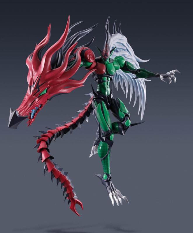 Yu-Gi-Oh! S.H. MonsterArts Action Figure Elemental Hero Flame Wingman 19 cm 3