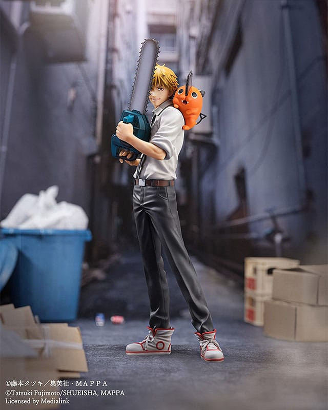 Chainsaw Man S-Fire PVC Statue 1/7 Denji & Pochita 24 cm 9