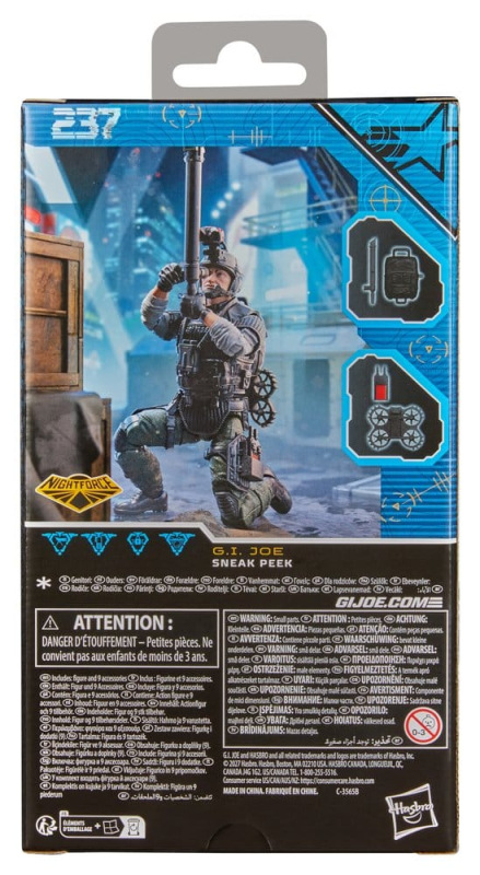 G.I. Joe Classified Series Action Figure Night Force Sneak Peek 15 cm 1