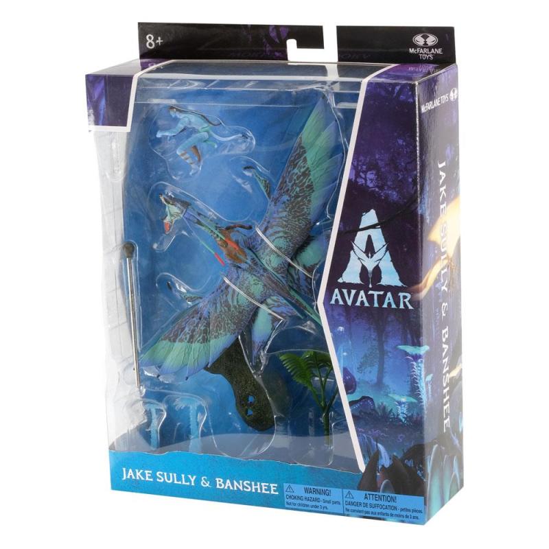Avatar: Jake Sully & Banshee W.O.P Deluxe Large Action Figure - McFarlane Toys