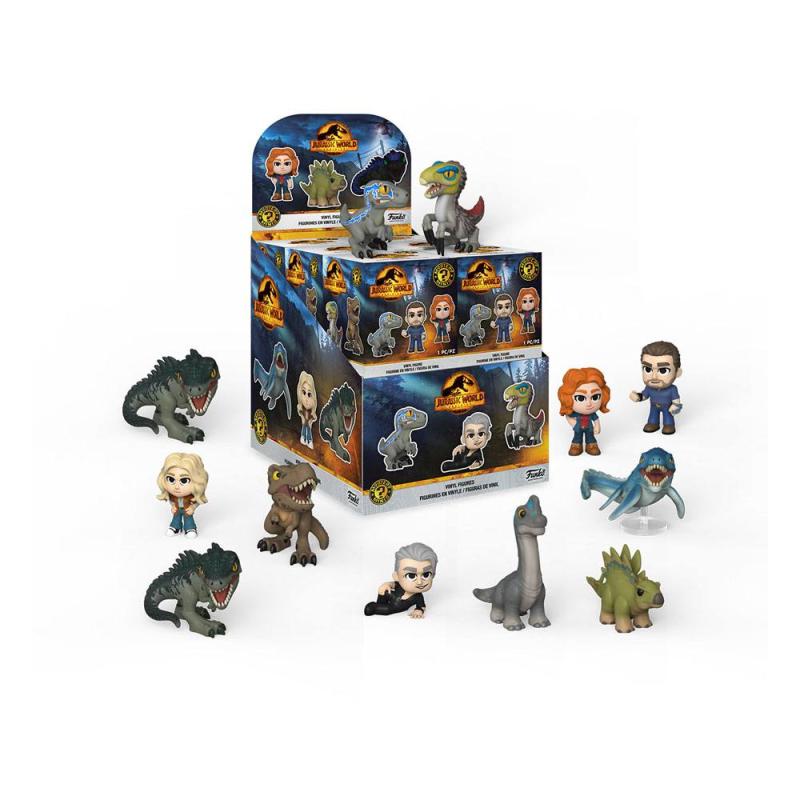 Jurassic World 3 Mystery Mini Figures 5 cm Display (12)