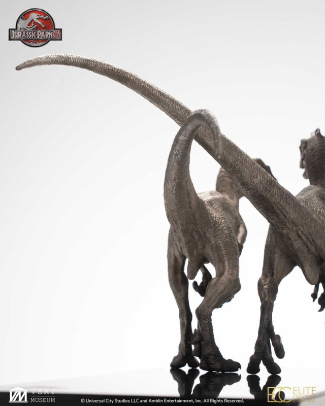 Jurassic Park Statue 1/8 Pair of Velociraptors 30 cm 9