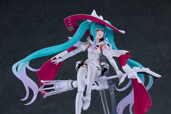 Hatsune Miku GT Project Figma Action Figure Racing Miku 2024 Ver. 16 cm 4