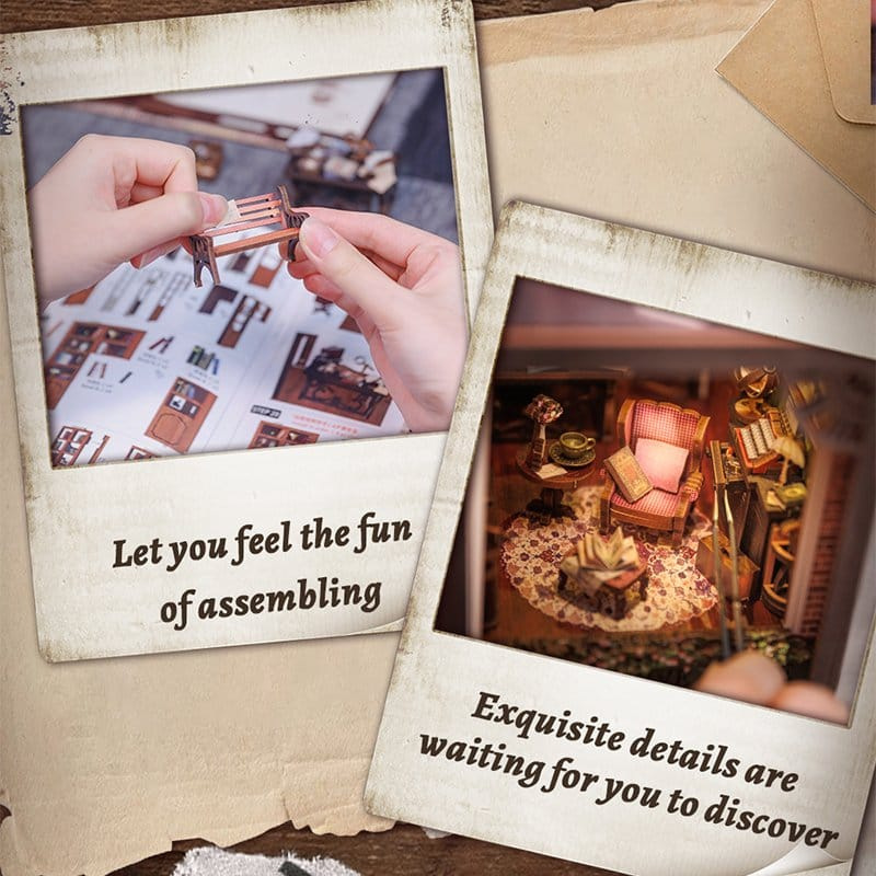 Book Nook Rose Detective Agency 23 x 11 cm 7