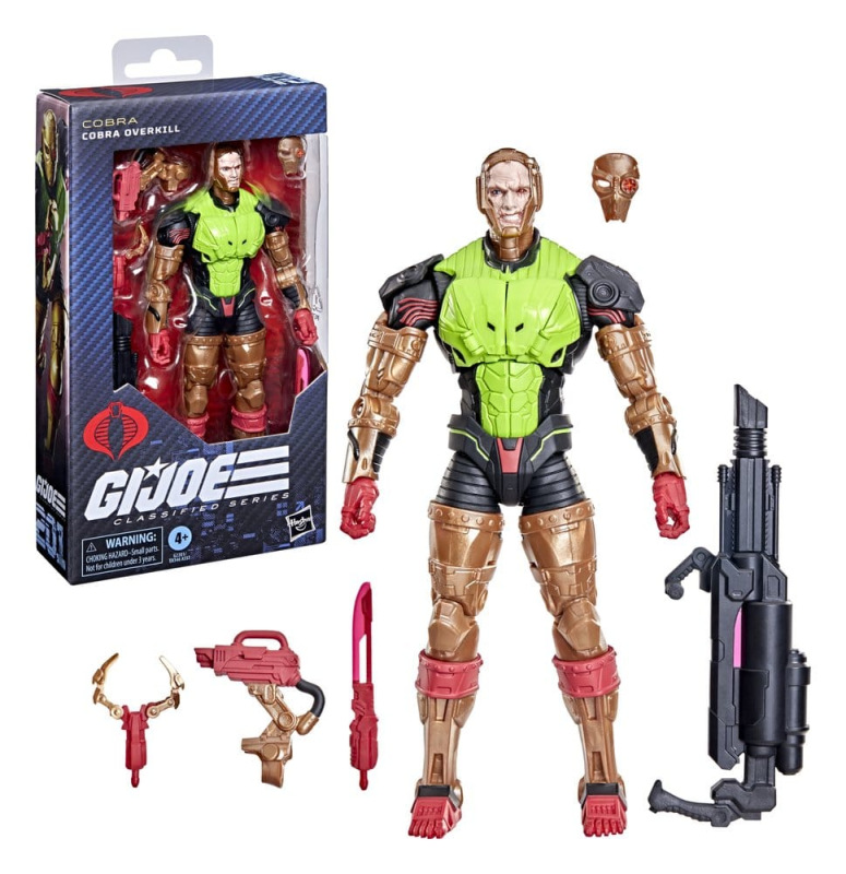 G.I. Joe Classified Series Action Figure #201 Cobra Overkill 15 cm 2