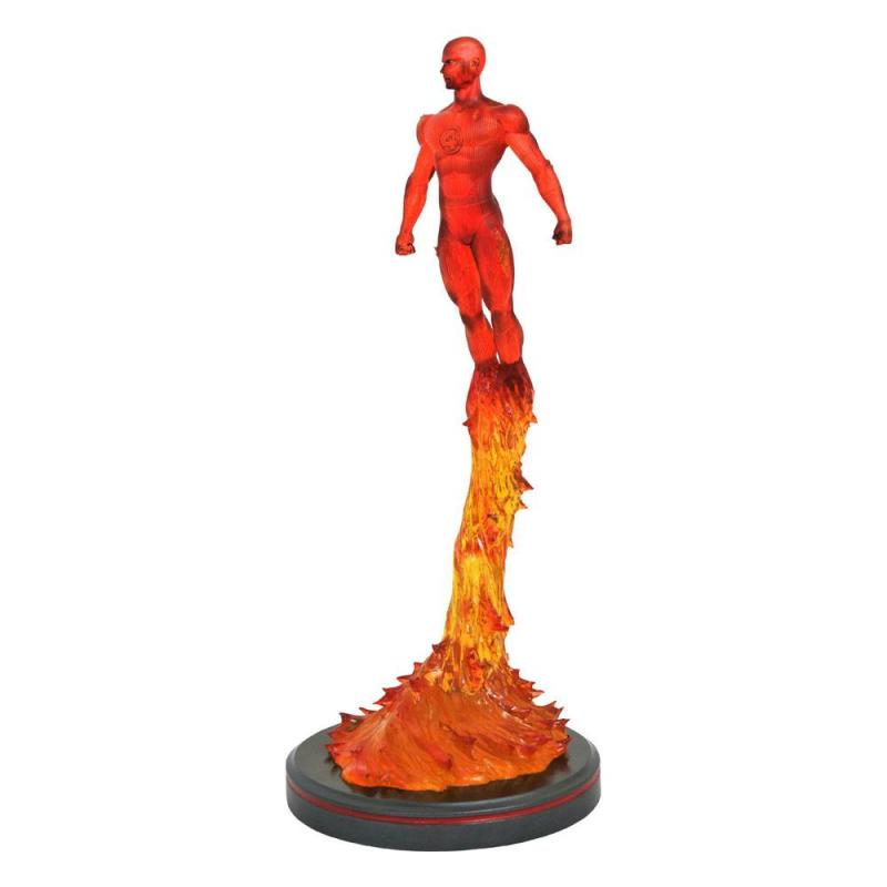 Marvel Comic: Human Torch 36 cm Premier Collection Statue - Diamond Select