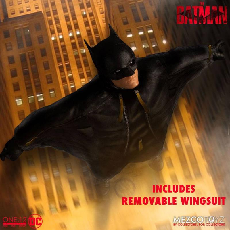 The Batman: The Batman 1/12 Action Figure - Mezco Toys