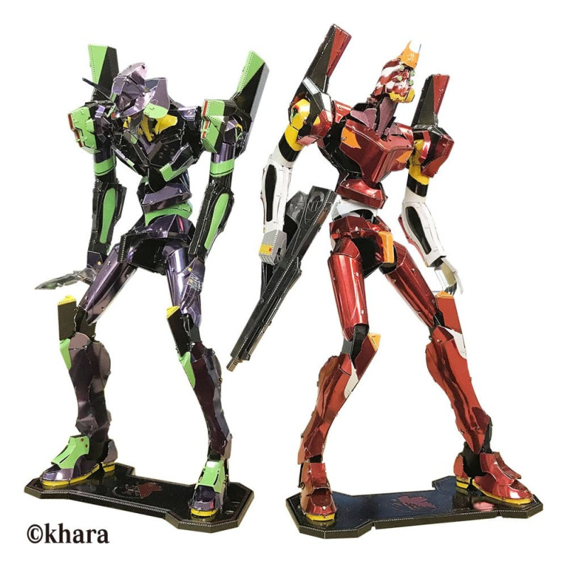 Evangelion Metallic Nano Plastic Model Unit 01 17 cm 2