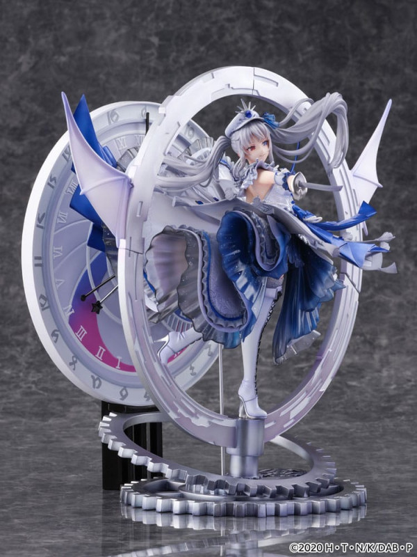 Date A Bullet SHIBUYA SCRAMBLE FIGURE PVC Statue 1/7 The White Queen -Royal Blue Sapphire Dress Ver. 3