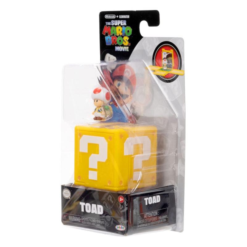 The Super Mario Bros. Movie Mini Figure Toad 3 cm