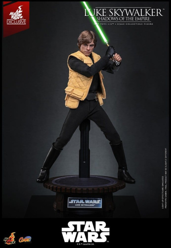 Star Wars Comic Masterpiece Action Figure 1/6 Luke Skywalker (Shadows Of The Empire) (Hot Toys Exclu 3