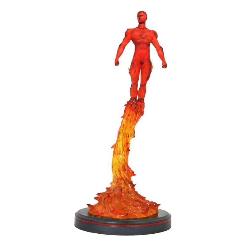 Marvel Comic: Human Torch 36 cm Premier Collection Statue - Diamond Select