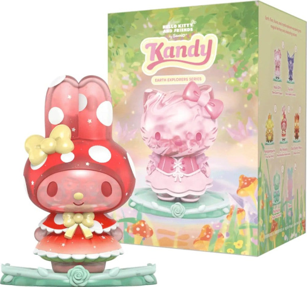 Sanrio Earth Explorer Series Kandy 4 inch Vinyl Figure Blind Box Display (6) 3