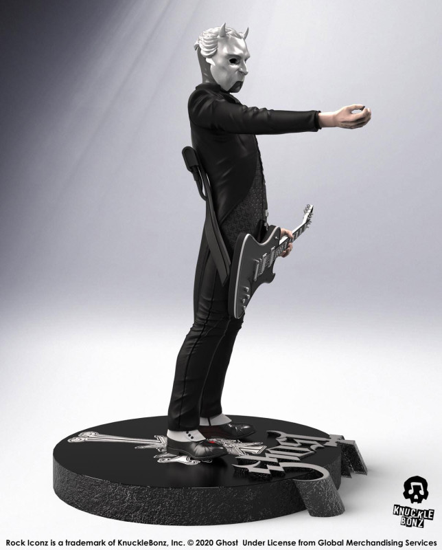 Ghost Rock Iconz Statue Nameless Ghoul (Black Guitar) Limited Edition 22 cm 4