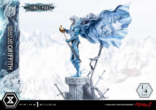 Berserk Legacy Art "Kentarou Miura" Statue 1/4 Griffith Bonus Version 93 cm 6
