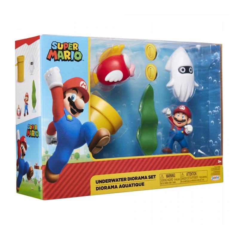 World of Nintendo Super Mario Diorama Set Assortment (6)