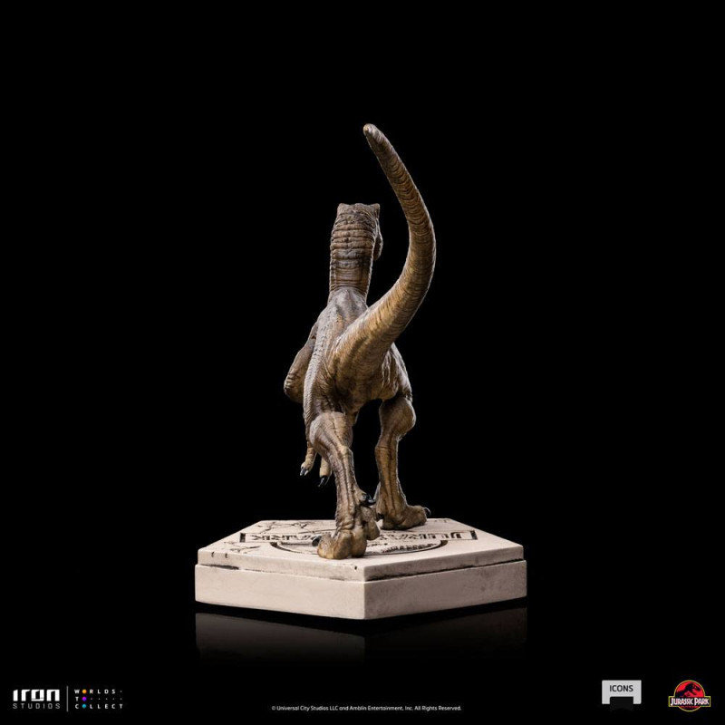 Jurassic World Icons Statue Velociraptor B 9 cm 4