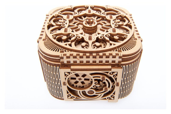 Ugears 3D Wooden Puzzle Treasure Box 9