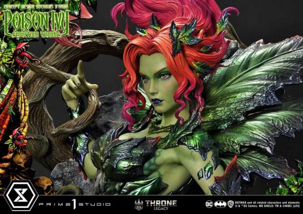 DC Comics Throne Legacy Collection Statue 1/4 Batman Poison Ivy Seduction Throne Deluxe Bonus Versio