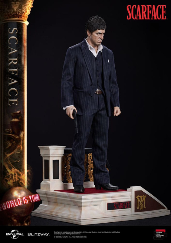 Scarface Superb Scale Statue 1/4 Tony Montana 53 cm 11