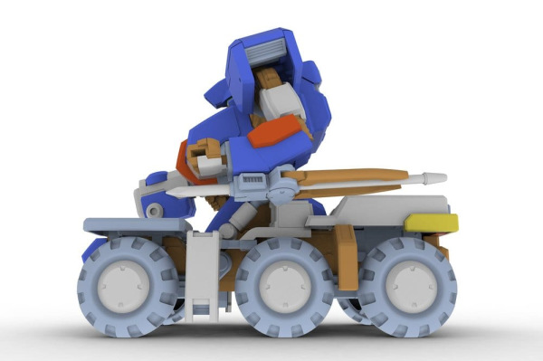 Wolf Fang Sky Fang 2001 Plastic Model Kit TYPE04 Shinryu 10 cm 12