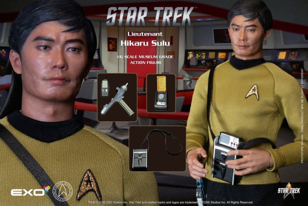 Star Trek: The Original Series Action Figure 1/6 Lt. Sulu 30 cm 13