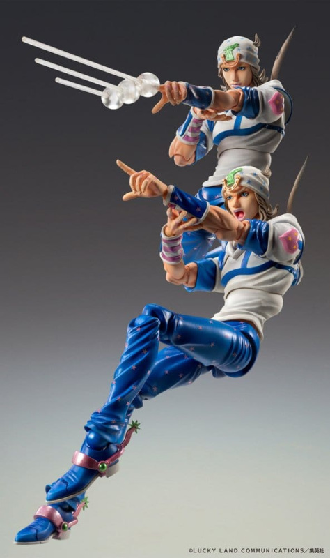 JoJo's Bizarre Adventure Part 7: Steel Ball Run Super Chozokado Action Action Figure Johnny Joestar 2