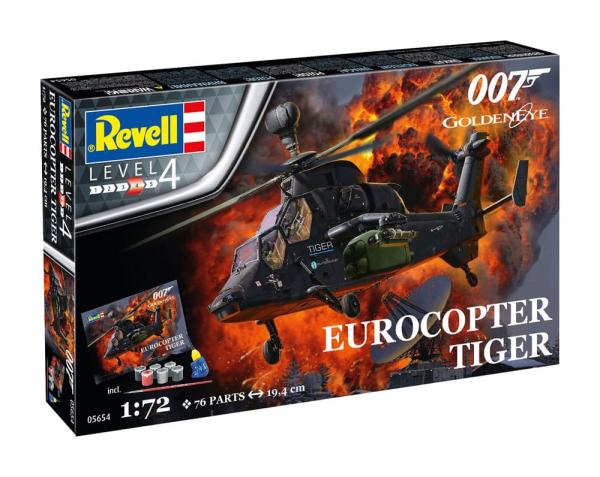 James Bond Model Kit Gift Set 1/72 Eurocopter Tiger (GoldenEye)