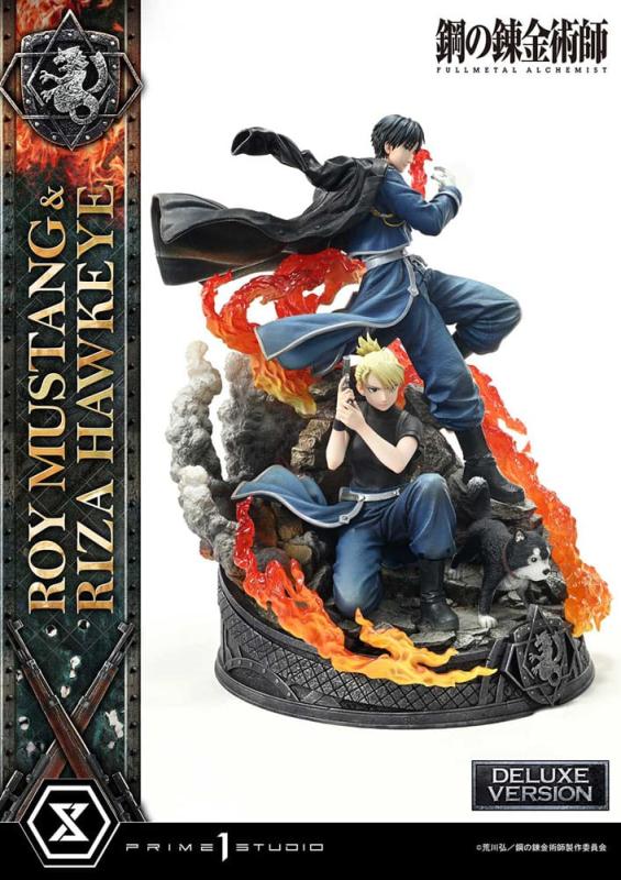 Fullmetal Alchemist Concept Masterline Statue 1/6 Roy Mustang & Riza Hawkeye Deluxe Version 50 cm