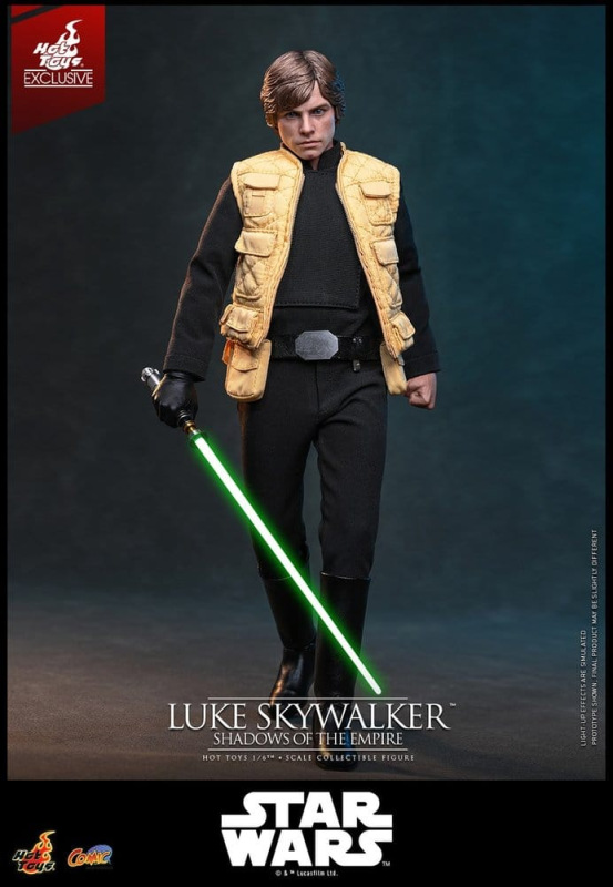 Star Wars Comic Masterpiece Action Figure 1/6 Luke Skywalker (Shadows Of The Empire) (Hot Toys Exclu 12
